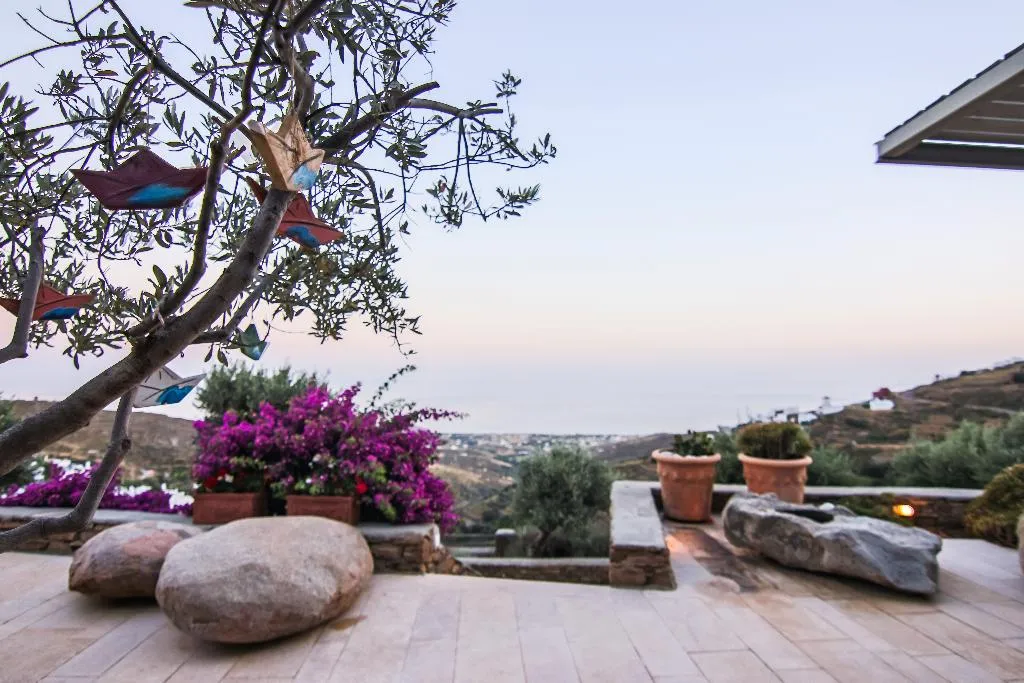 Terrace, Aeolis Tinos Suites, Mykonos