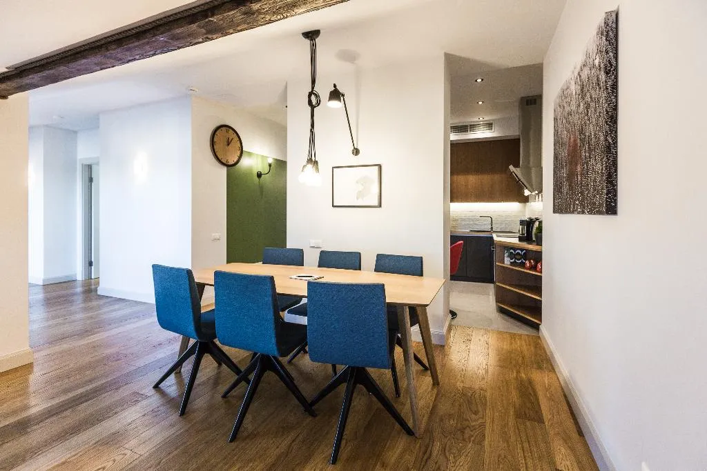 APARTMENT TWO BEDROOMS WITH TERRACE Room, Riga Lux Apartments Skolas Street 20, Riga