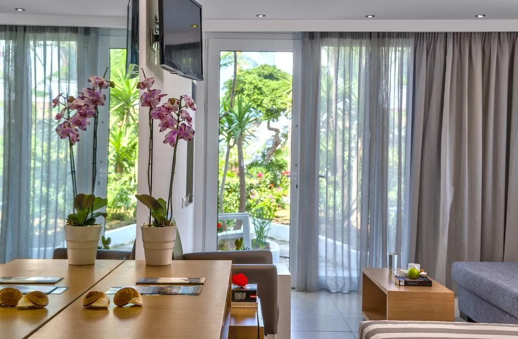 SINGLE SUPERIOR GARDEN VIEW Room, Happy Days Hotel, Crete