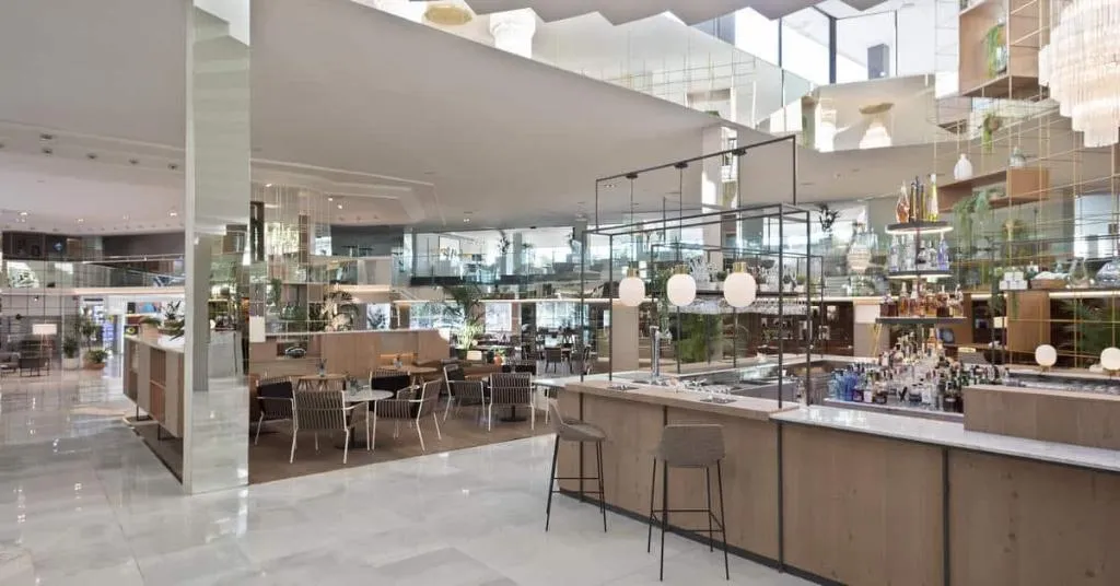 Restaurant, Melia Palma Marina, Majorca