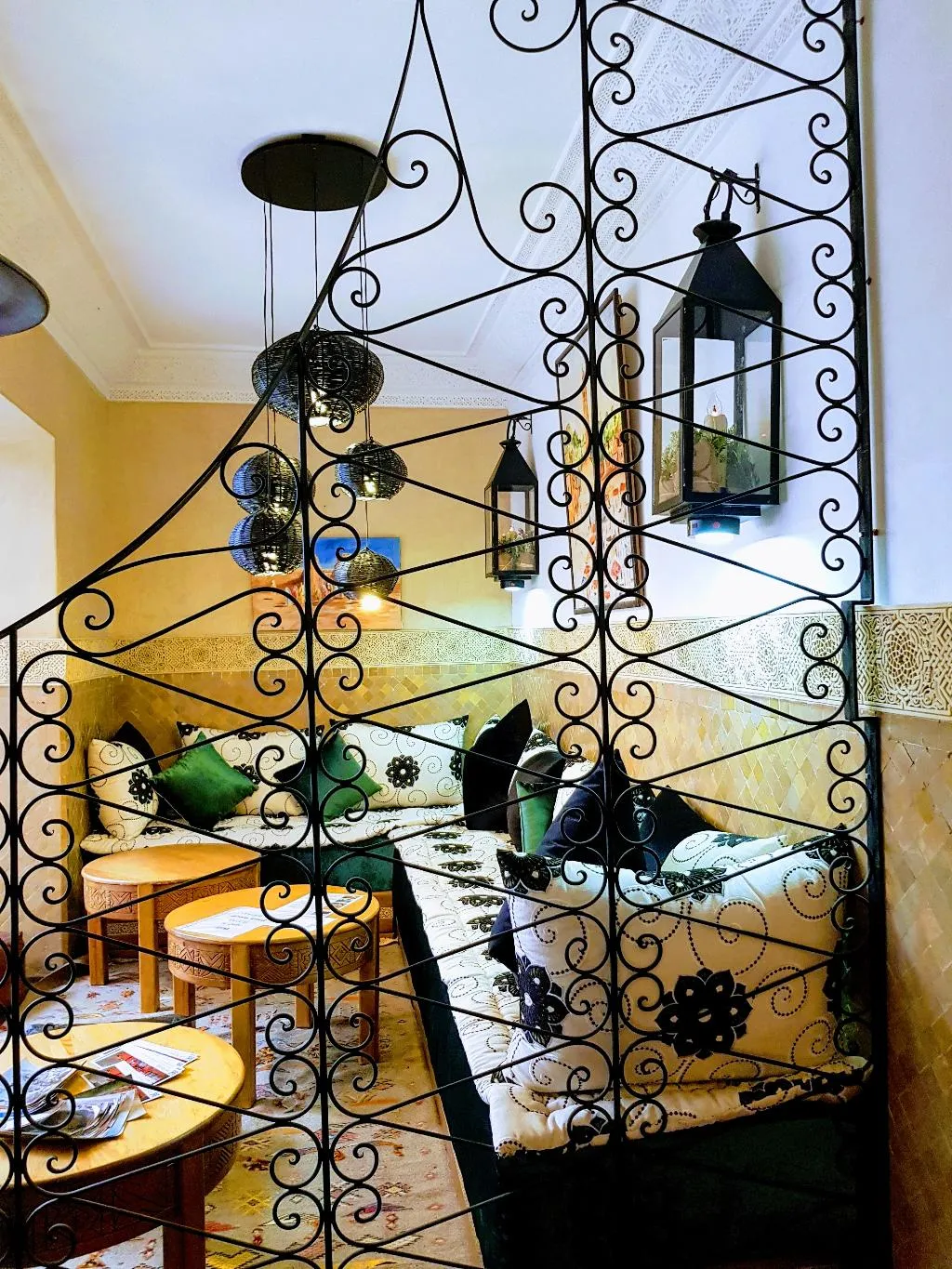 Lobby, Riad Al Wafaa, Marrakech