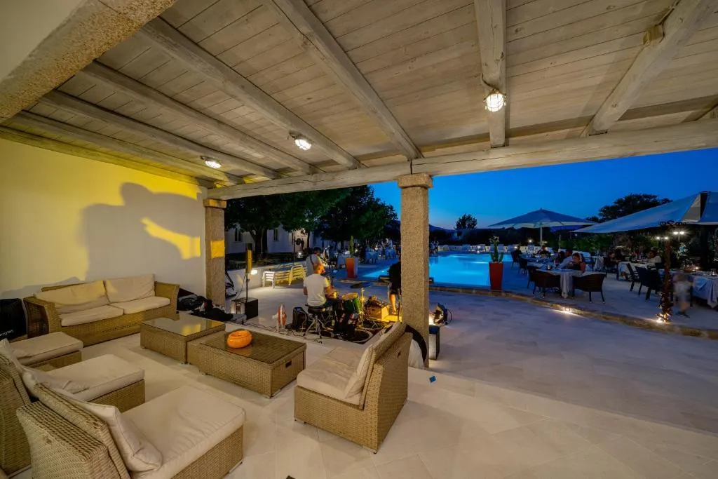 Terrace, Hotel Le Mimose, Olbia