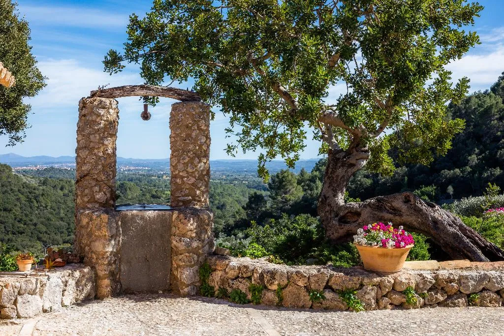 Terrace, Finca Albellons, Majorca