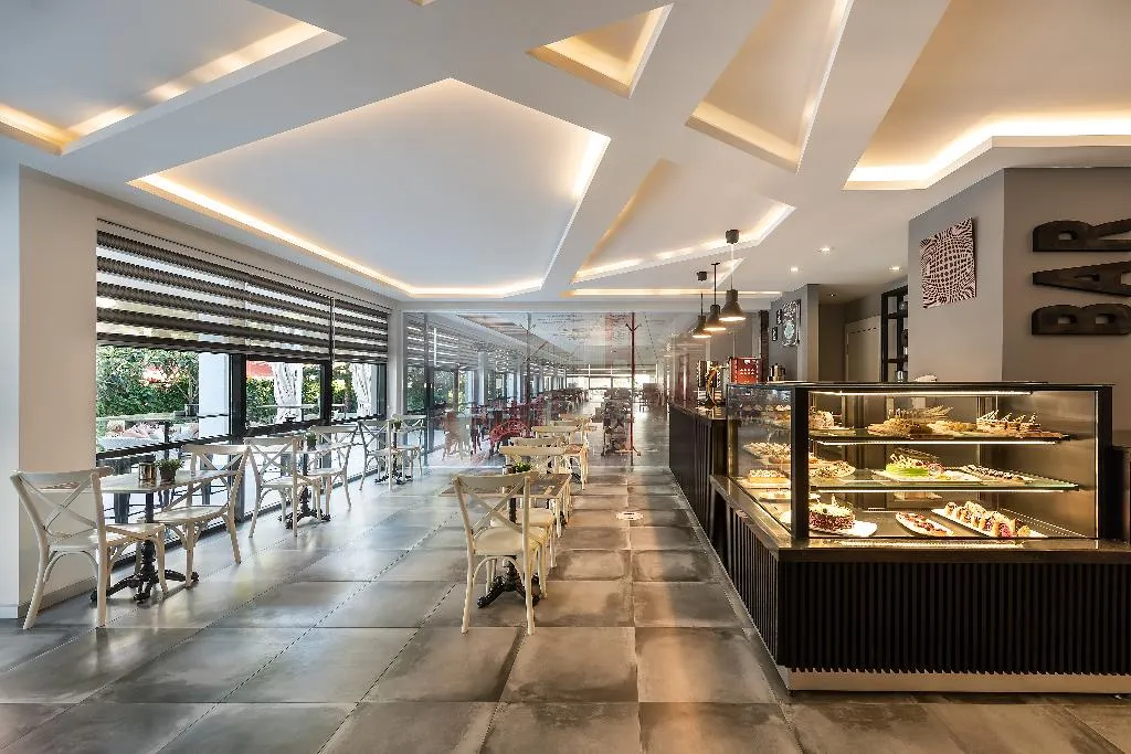 Restaurant, White City Beach Hotel, Antalya