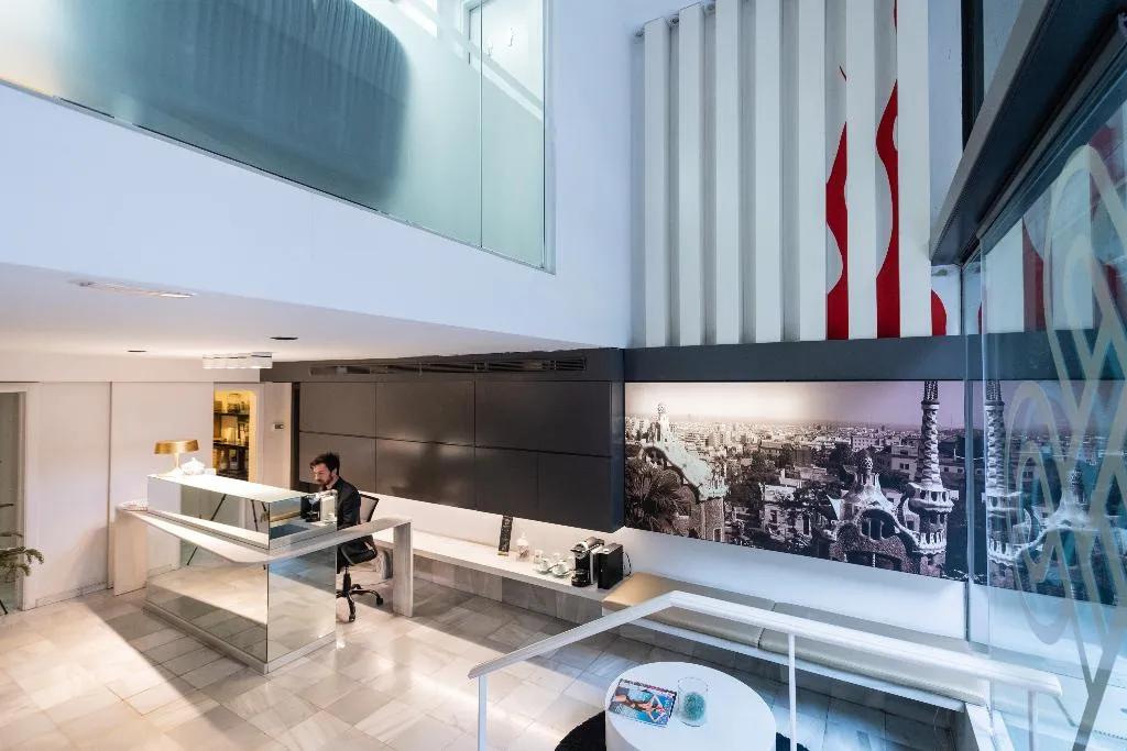 Lobby, Atenea Rekord Suites, Barcelona