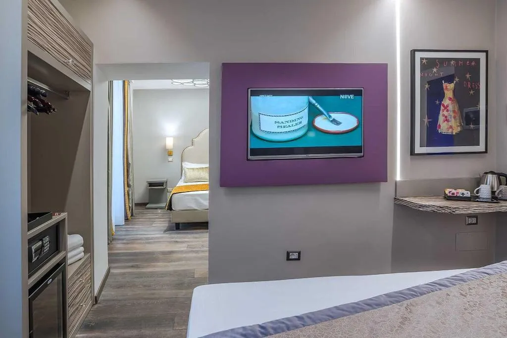 FAMILY ROOM TWO DOUBLE BEDS Room, Colonna Suite Del Corso, Rome