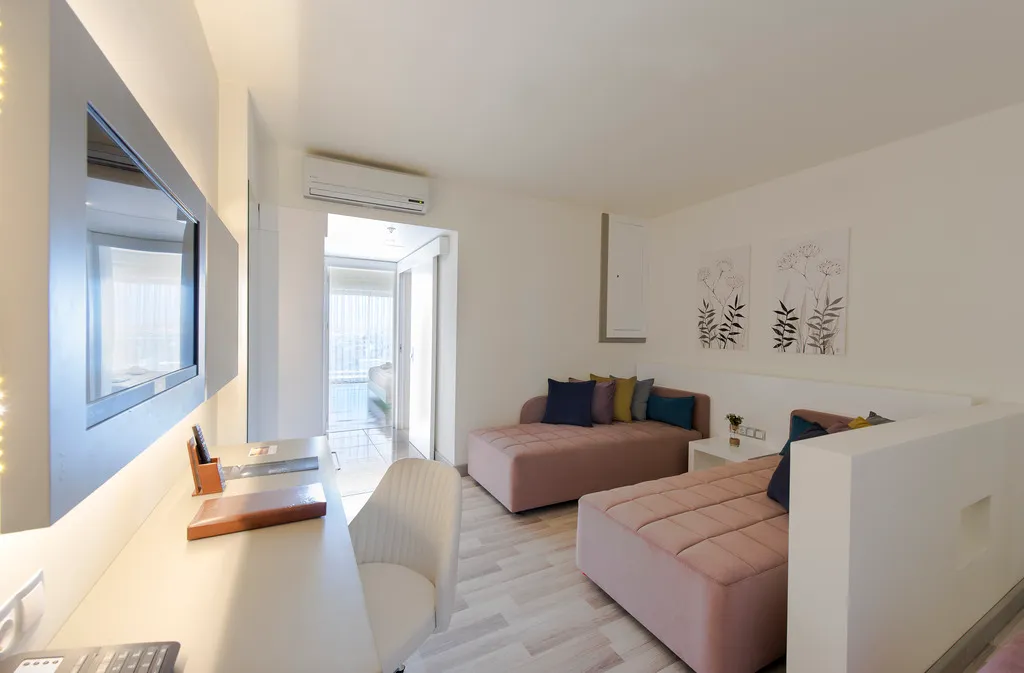FAMILY ROOM SIDE SEA VIEW Room, Flora Garden Ephesus Hotel, Izmir