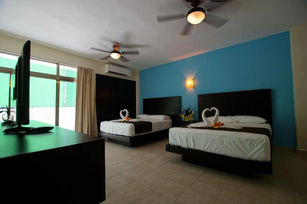 Room, Hotel Angelo's, Playa Del Carmen