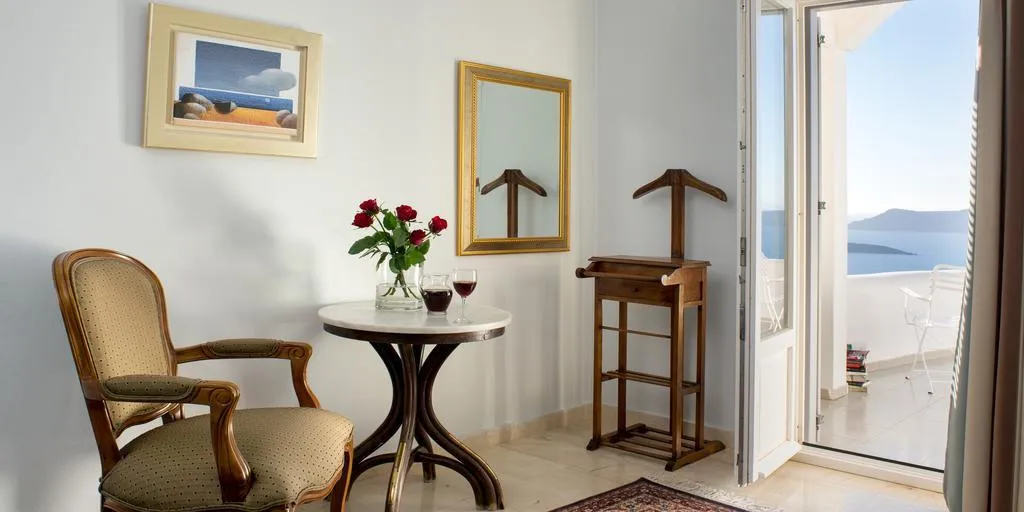 Lobby, Villa Renos, Santorini