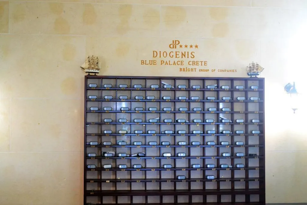 Lobby, Diogenis Blue Palace, Crete
