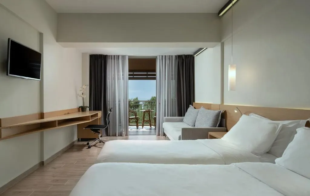 Double or Twin DELUXE SEA VIEW Room, Blue Dolphin, Thessaloniki