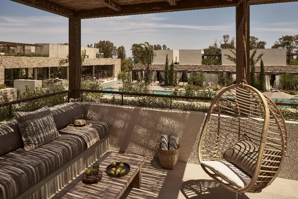 JUNIOR SUITE WITH JACUZZI Room, Theros All Suite Hotel, Kos