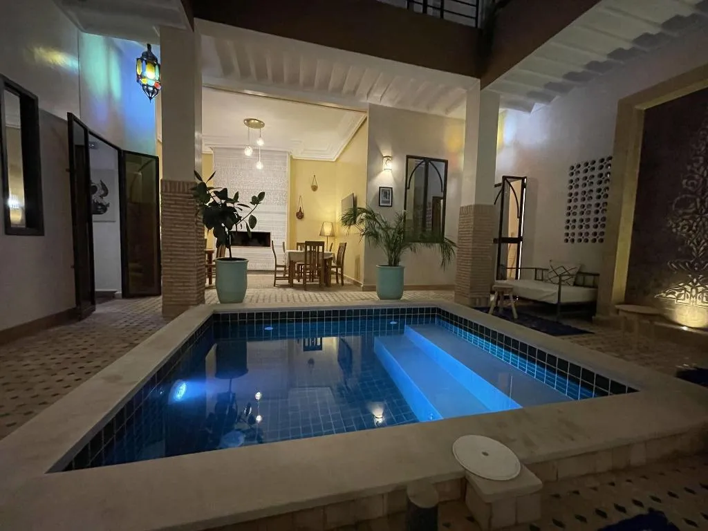 General view, Riad Samarine, Marrakech