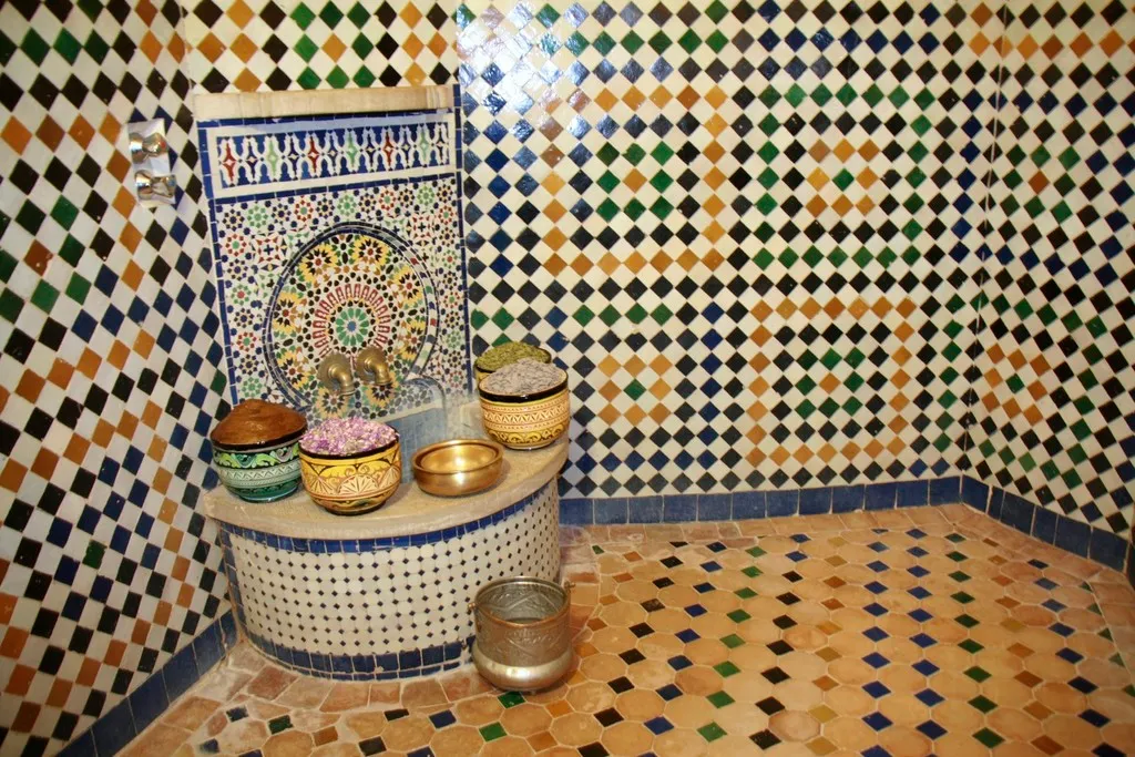Lobby, Dar el Ghalia, Fez