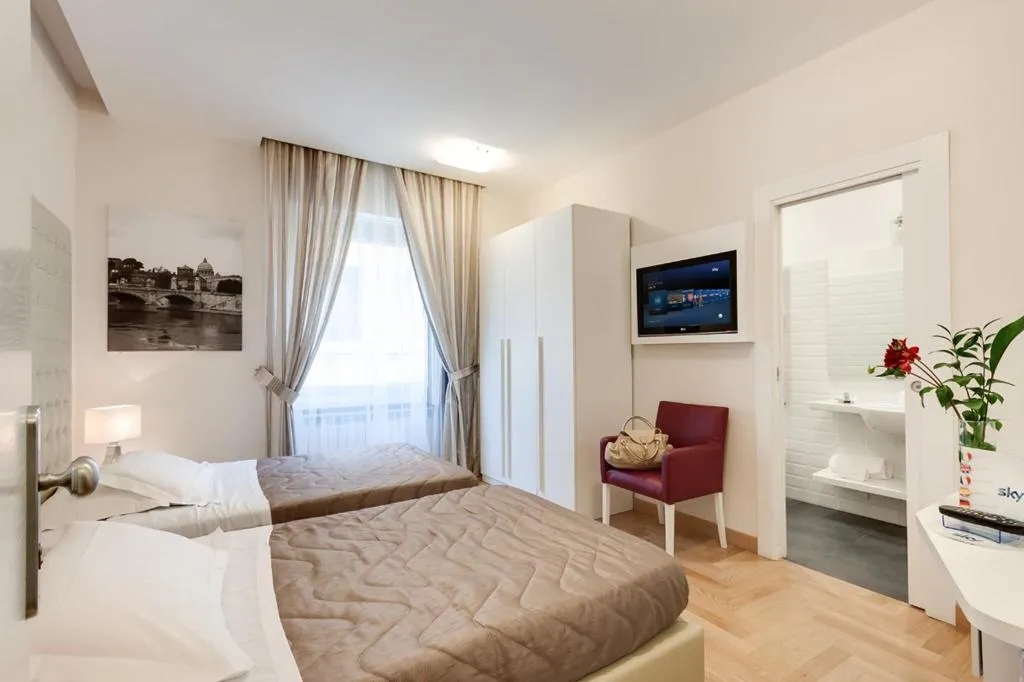 Double or Twin TWO BEDS Room, B&B Rome River Inn, Rome