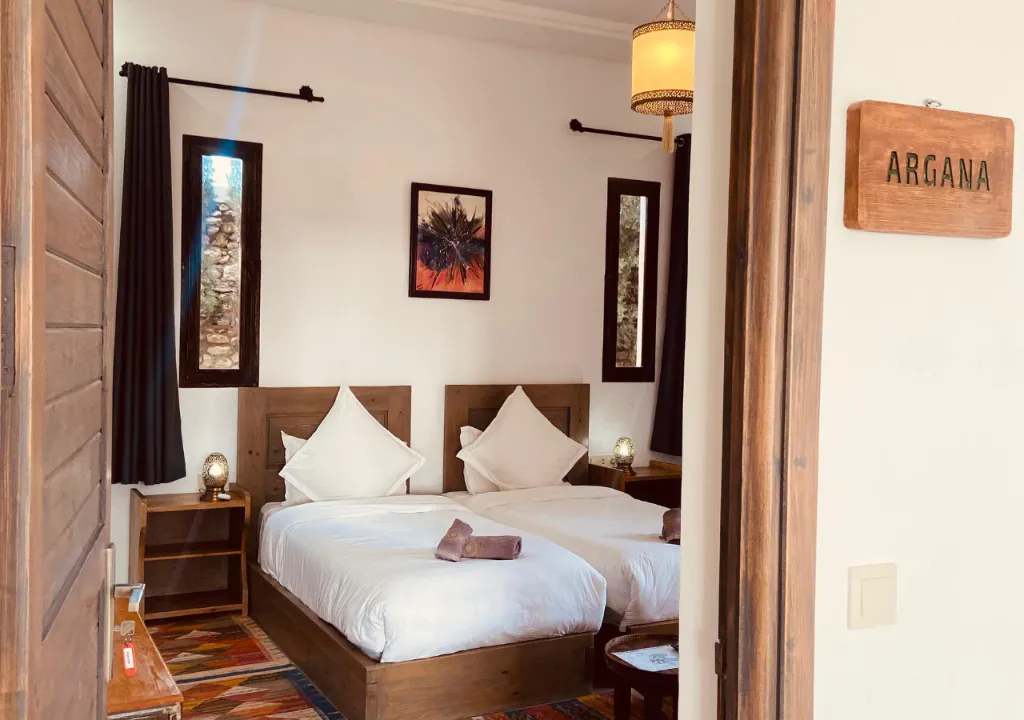 TRIPLE WITH TERRACE Room, Dar Ayman hotel, Essaouira