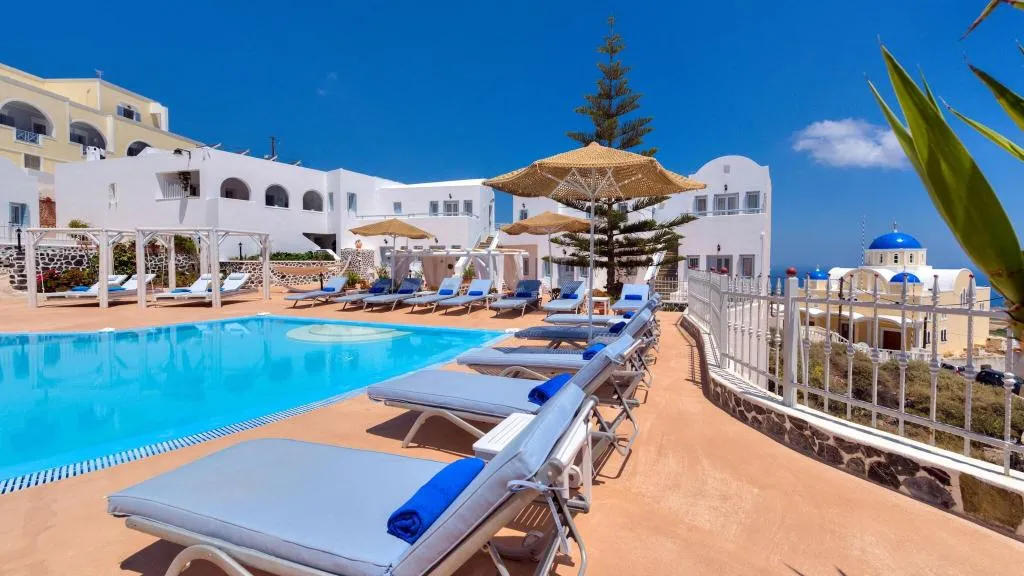 General view, Dream Island Hotel, Santorini