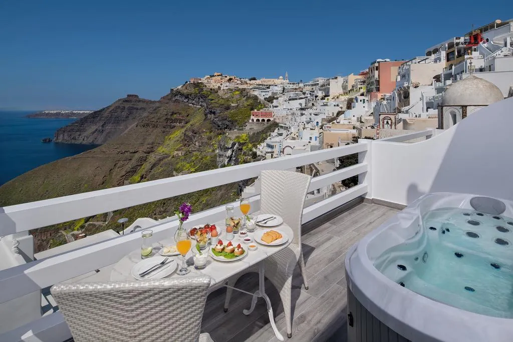 General view, Thireas Hotel, Santorini