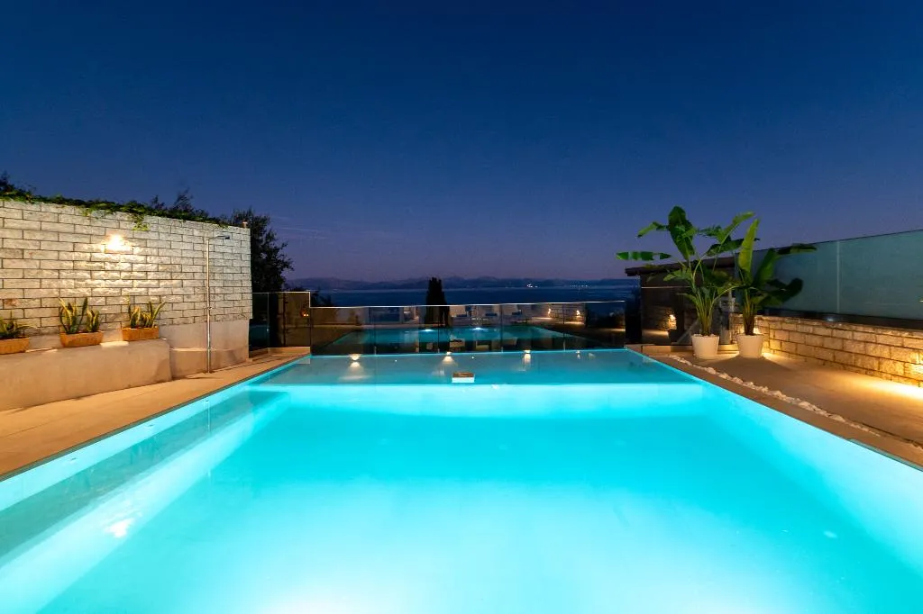 VILLA FOUR BEDROOMS Room, Achillion Luxury Corfu Villa, Corfu