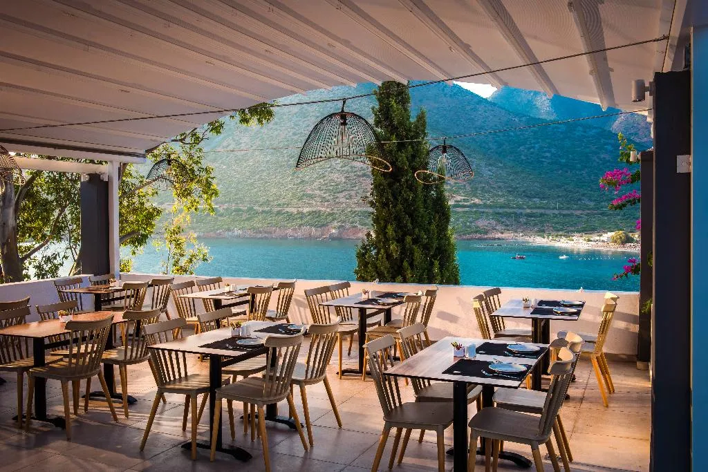 Restaurant, Troulis Aparthotel, Crete