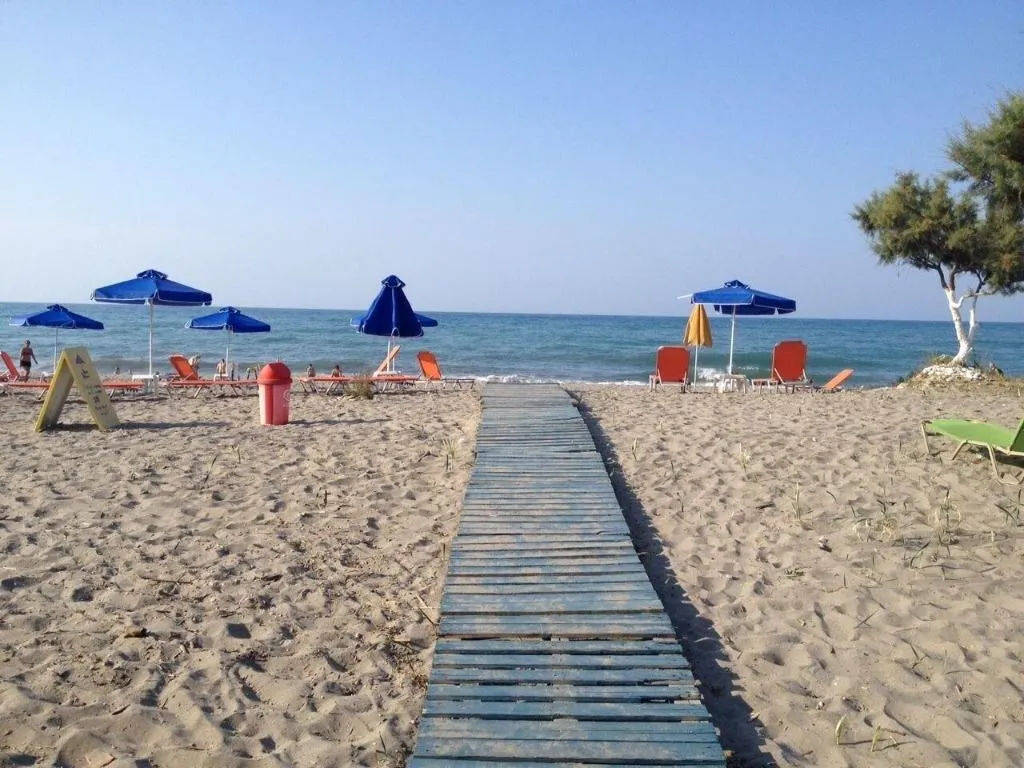 Beach, Baladinos Apartments, Crete