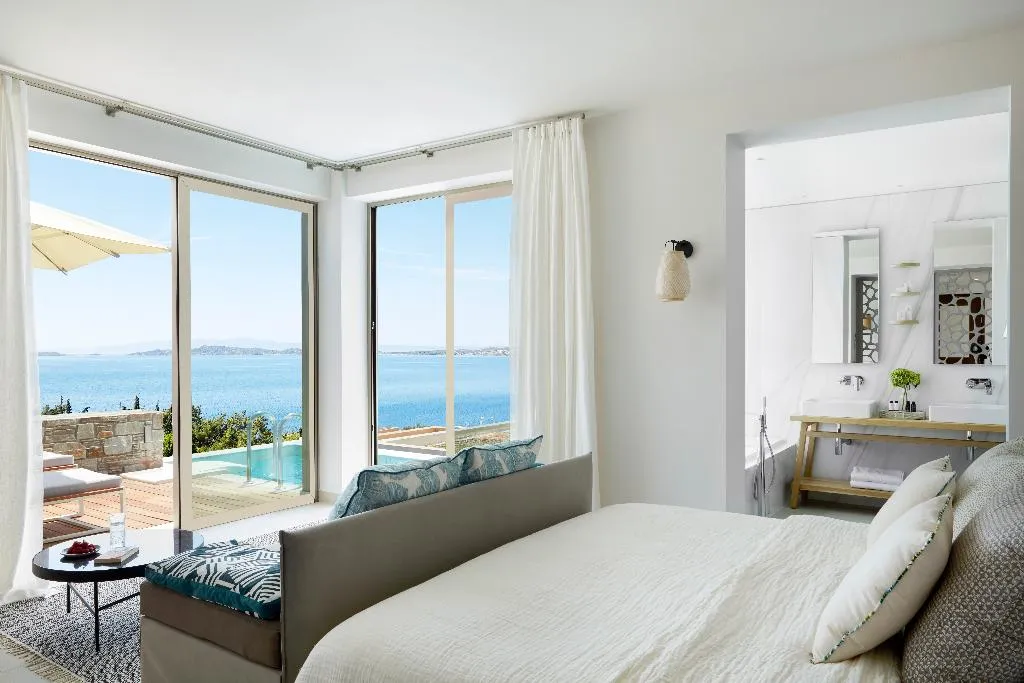VILLA SEA VIEW Room, Eagles Villas, Thessaloniki