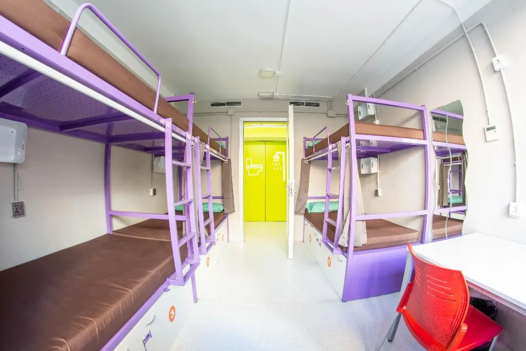 Bed in dormitory FEMALE ROOM Room, Scout Madrid Hostel, Madrid