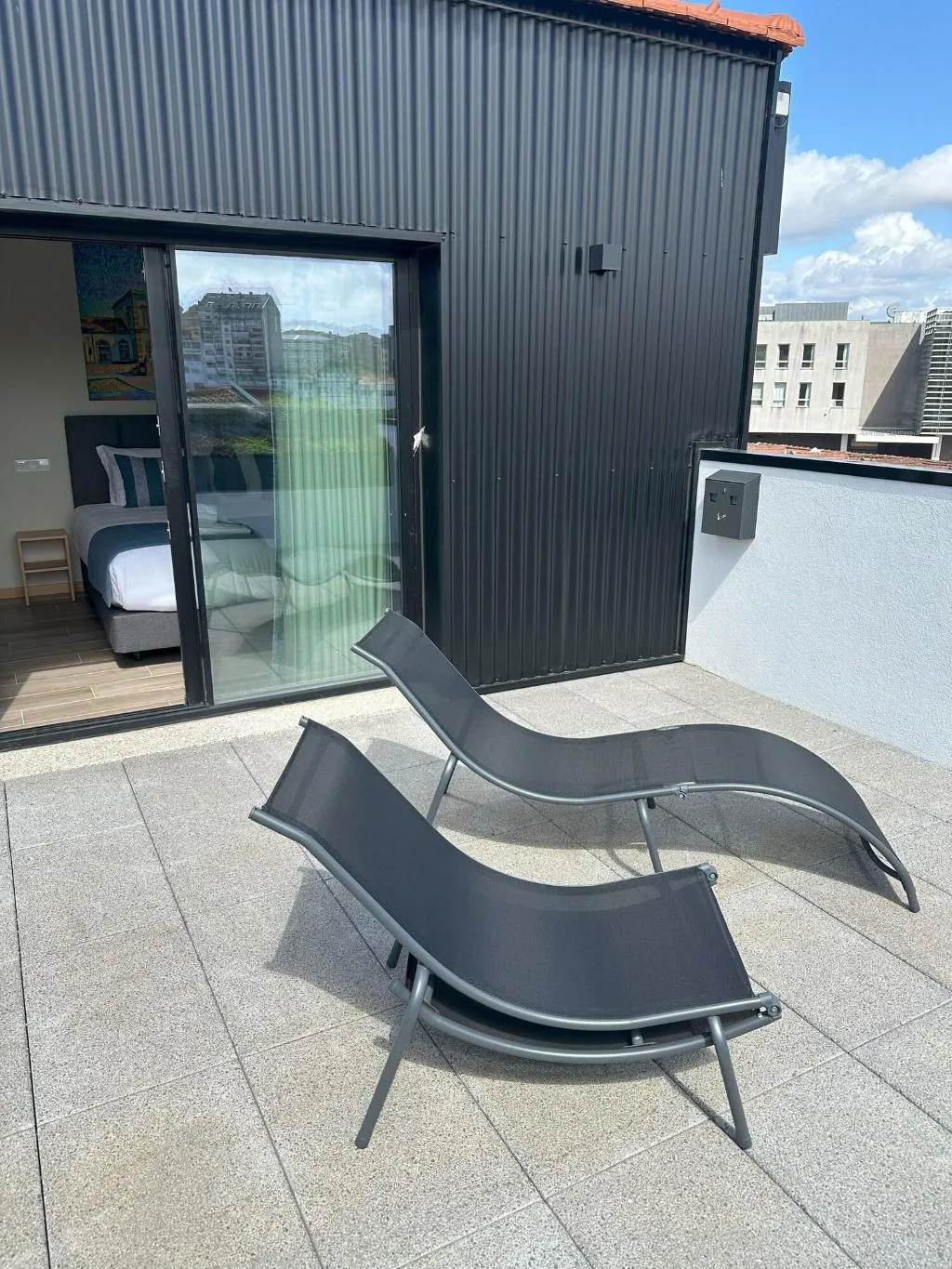 Terrace, Oporto Station Hostel & Rooms, Porto