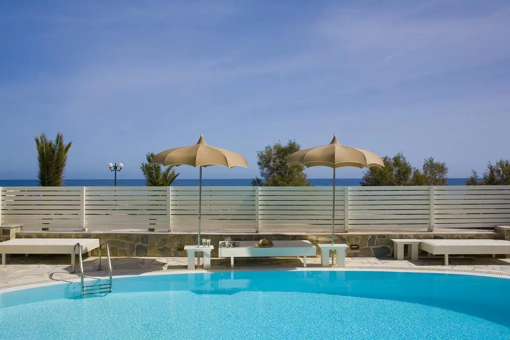 General view, Anemos beach lounge, Santorini