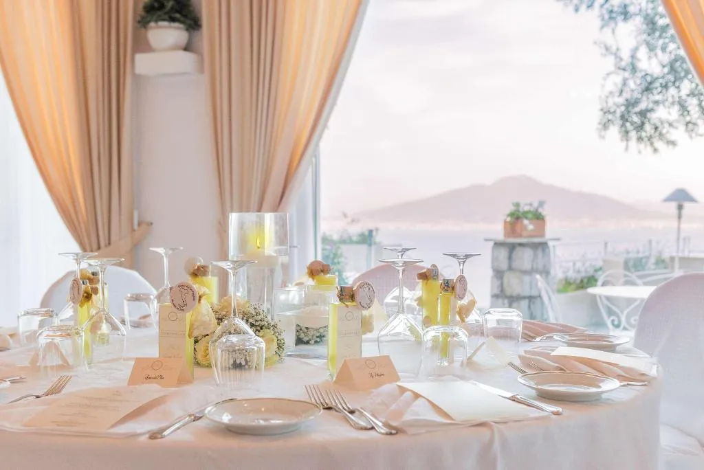 Restaurant, Grand Hotel Aminta, Naples