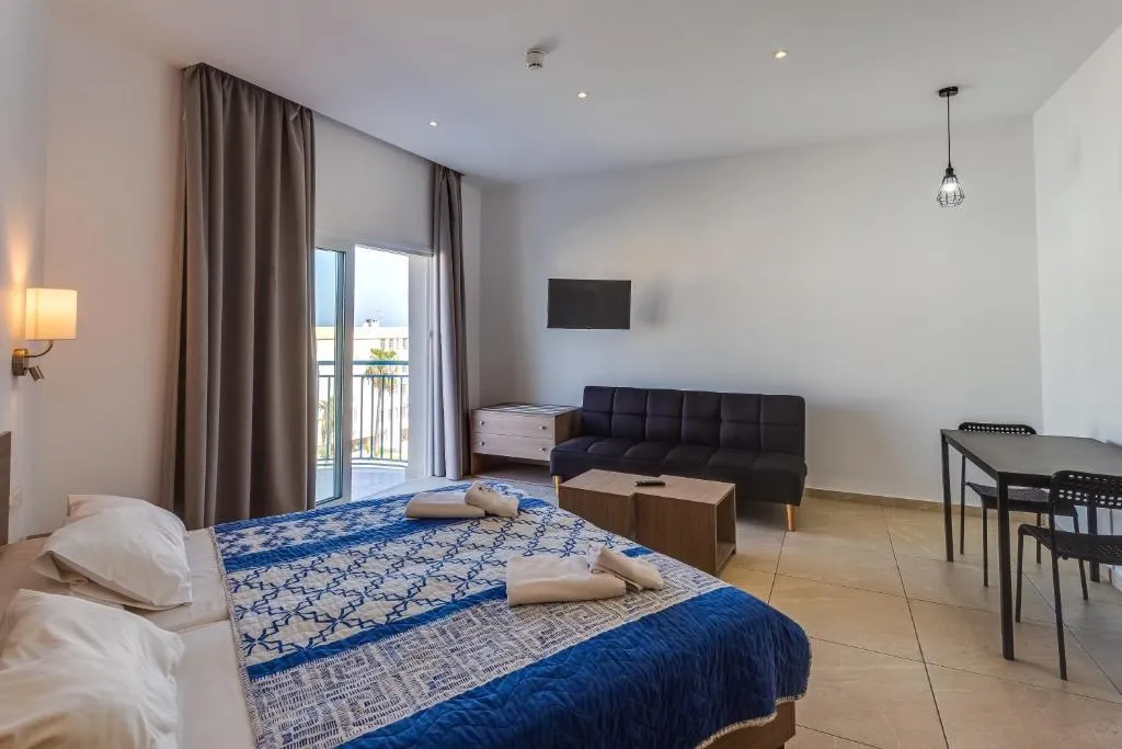 SINGLE SUPERIOR SIDE SEA VIEW Room, Tetyk Hotel Apts, Cyprus
