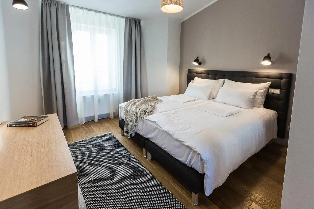 APARTMENT TWO BEDROOMS WITH TERRACE Room, Riga Lux Apartments Skolas Street 20, Riga