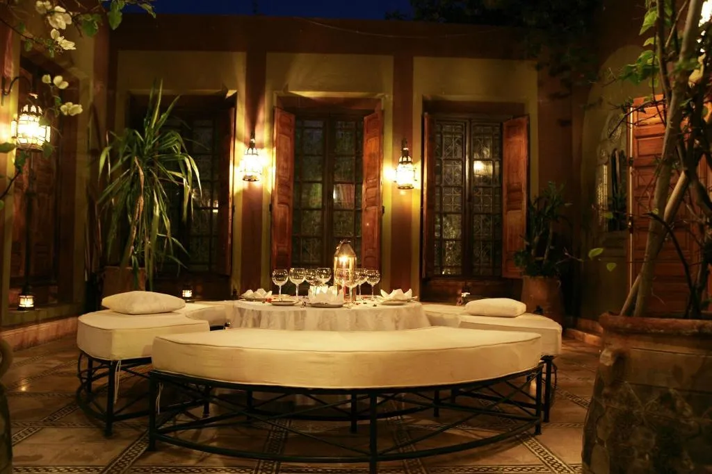 Terrace, Dar Ayniwen Garden Hotel & Bird Zoo, Marrakech