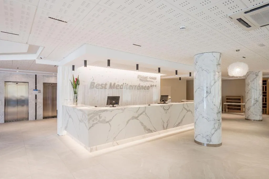 Lobby, Best Mediterráneo, Costa Dorada