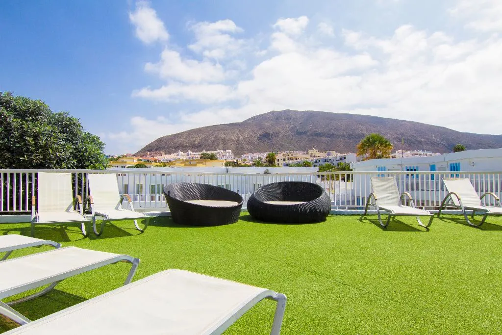 Terrace, Checkin Bungalows Atlantida, Tenerife