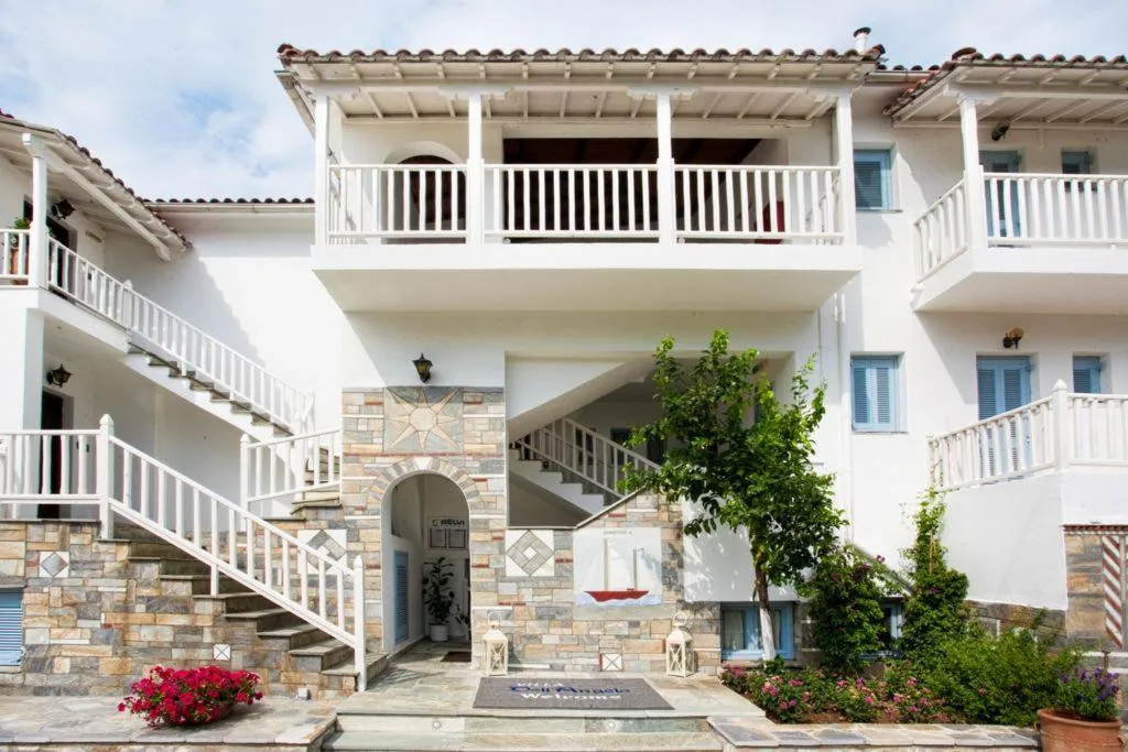 Lobby, Villa Dell Angelo, Skiathos