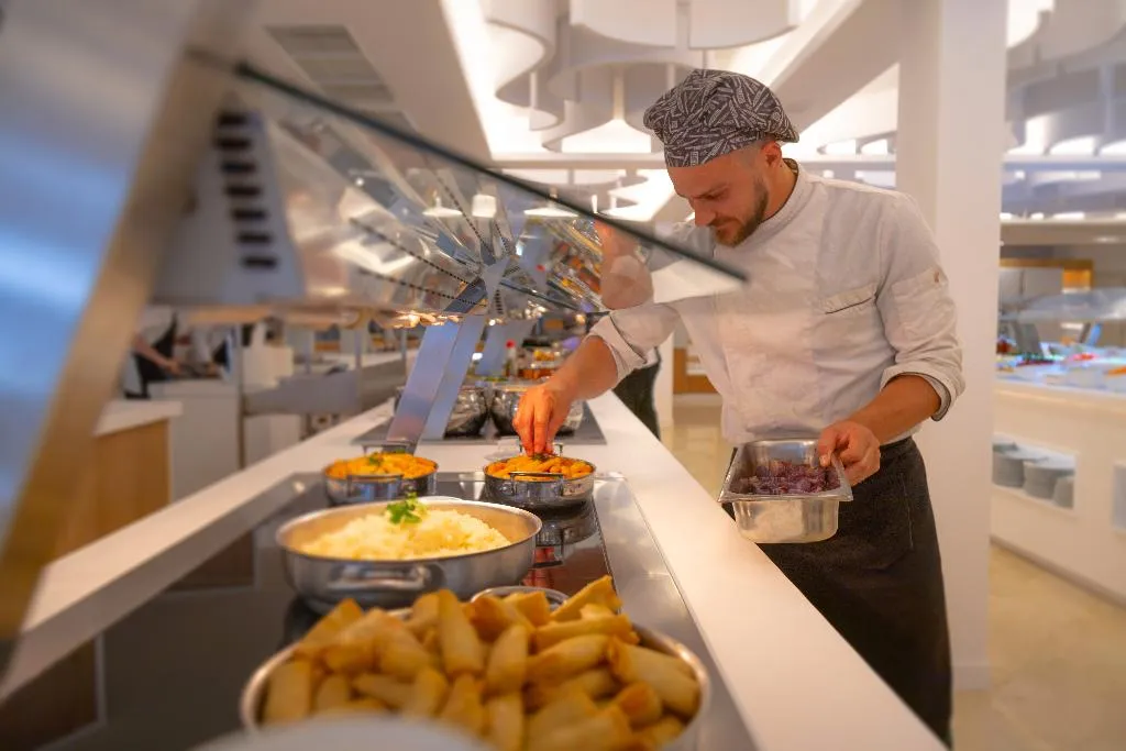 Restaurant, Club Hotel Aguamarina, Menorca