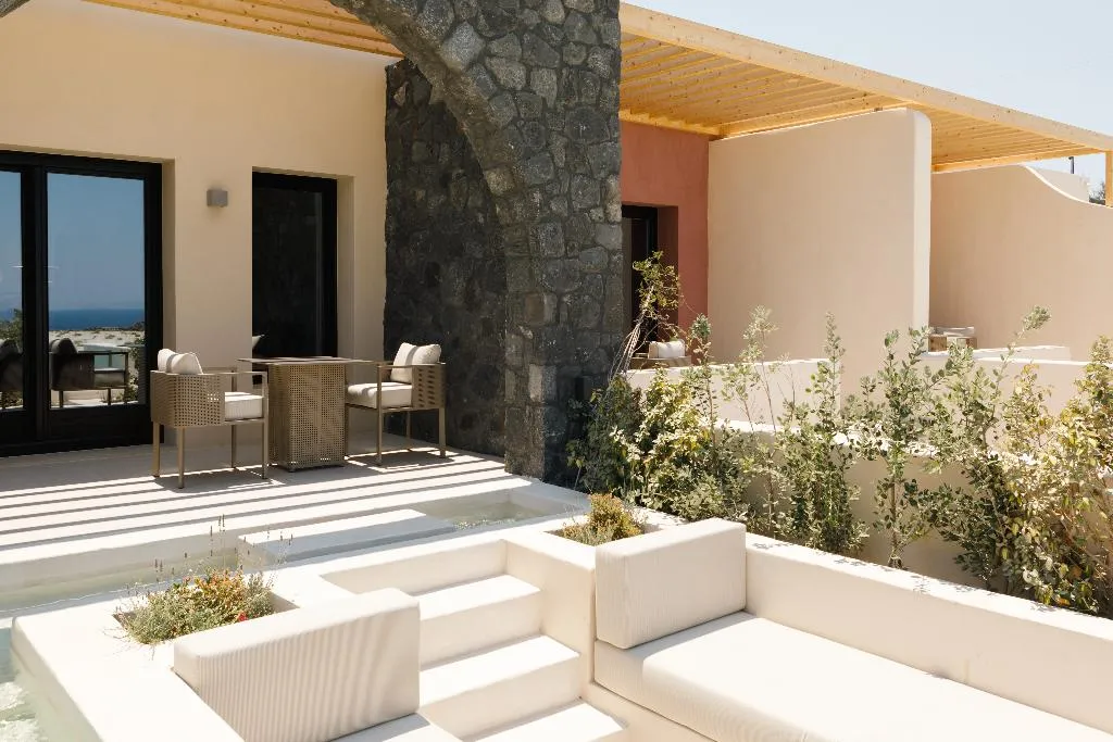VILLA SEA VIEW WITH PRIVATE POOL Room, Elysian Retreat, Santorini