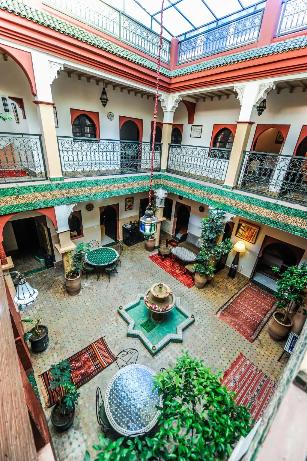 General view, Riad Errabii, Marrakech