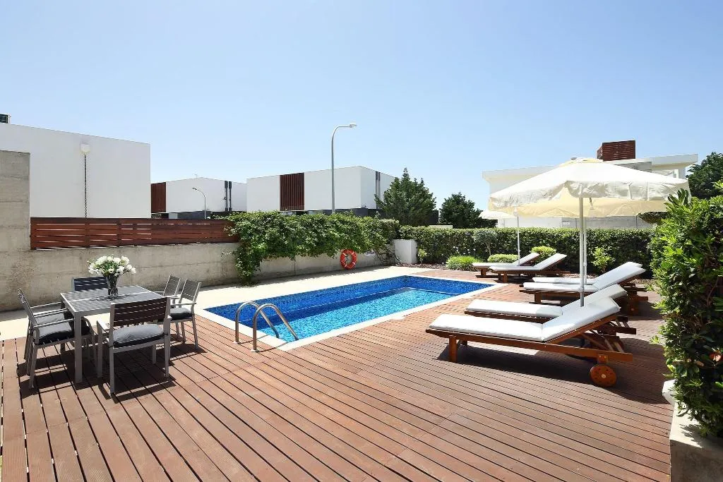 Terrace, Paradise Cove Luxurious Beach Villas, Cyprus