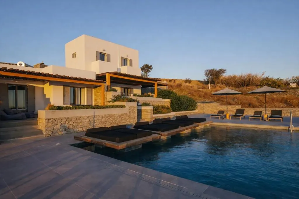 JUNIOR SUITE SEA VIEW Room, Evi Suites & Villas, Mykonos