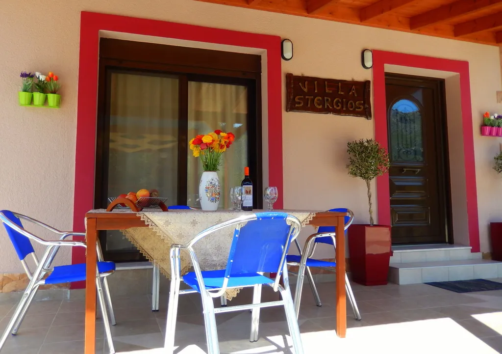 Terrace, Stergios Villa, Rhodes