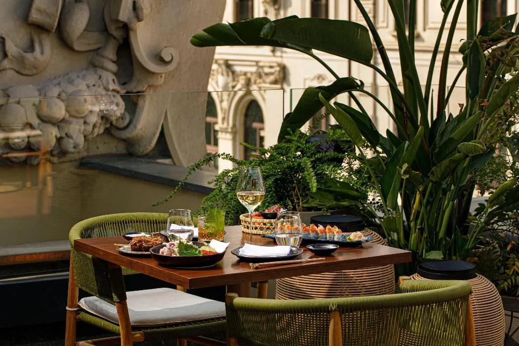 Restaurant, Palazzo Cordusio A Gran Melia Hotel, Naples
