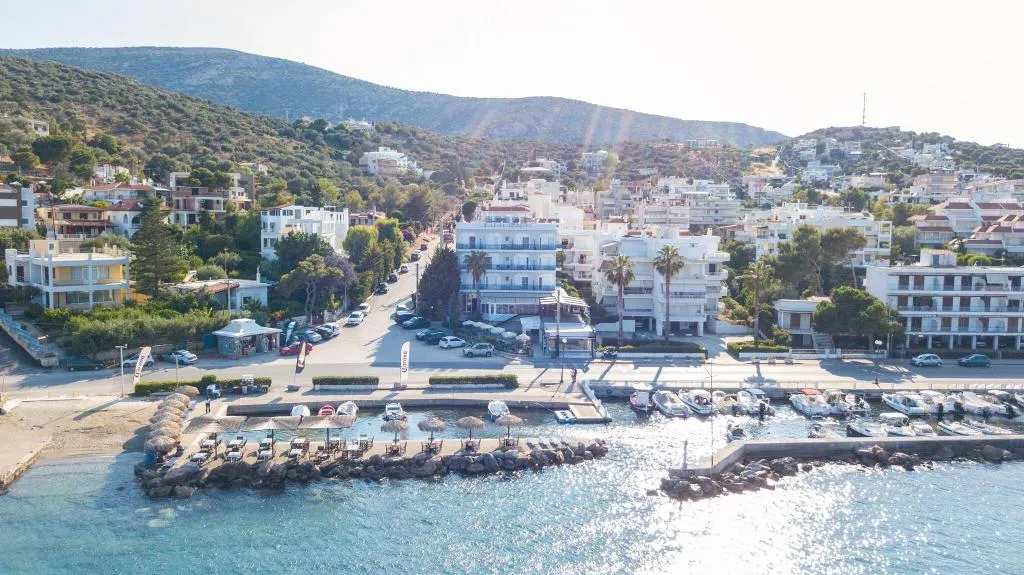 General view, Kiani Akti, Athens