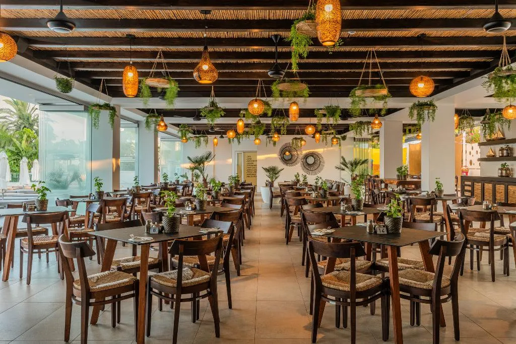 Restaurant, Nelia Beach Hotel & Spa, Cyprus
