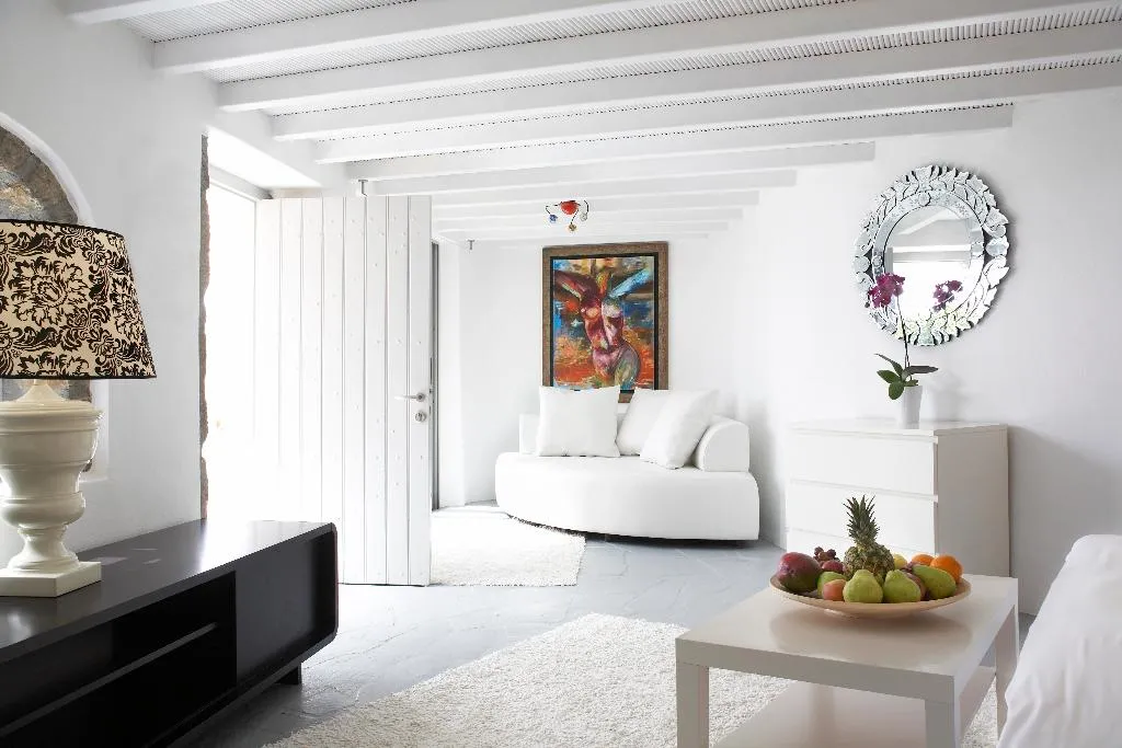 JUNIOR SUITE WITH JACUZZI Room, Greco Philia Elia Mykonos, Halkidiki