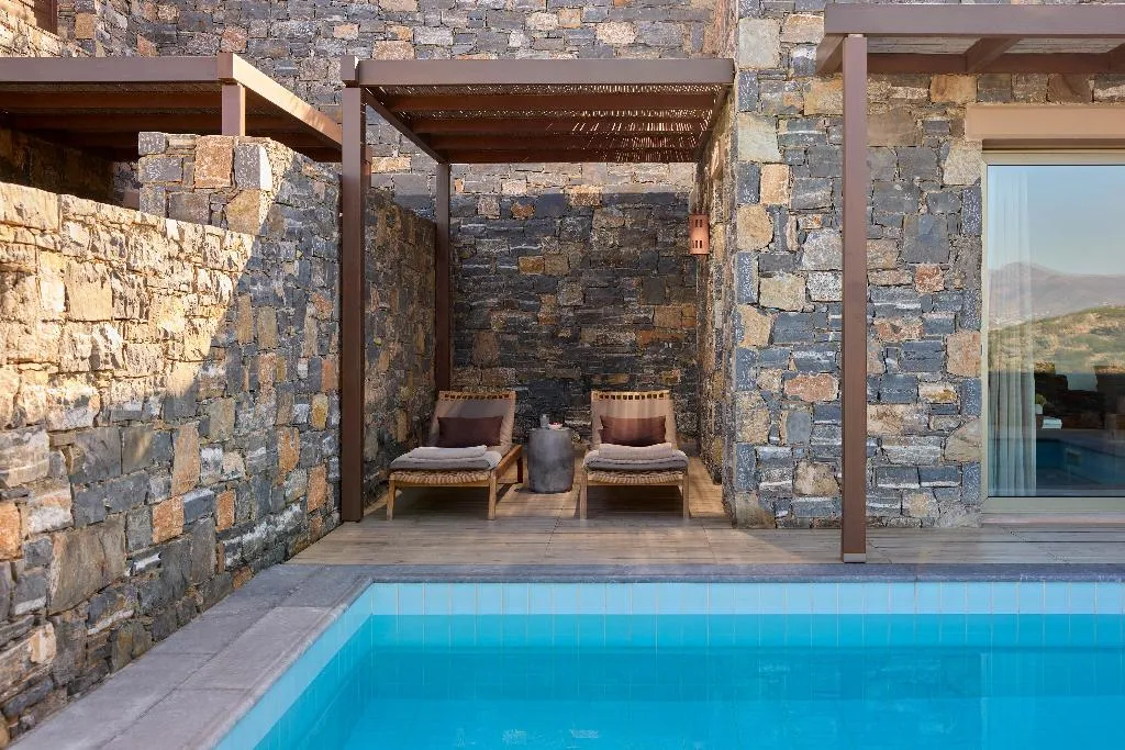 VILLA TWO BEDROOMS Room, Daios Cove, Crete