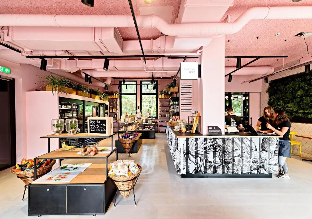 Lobby, Conscious Hotel Westerpark, Amsterdam