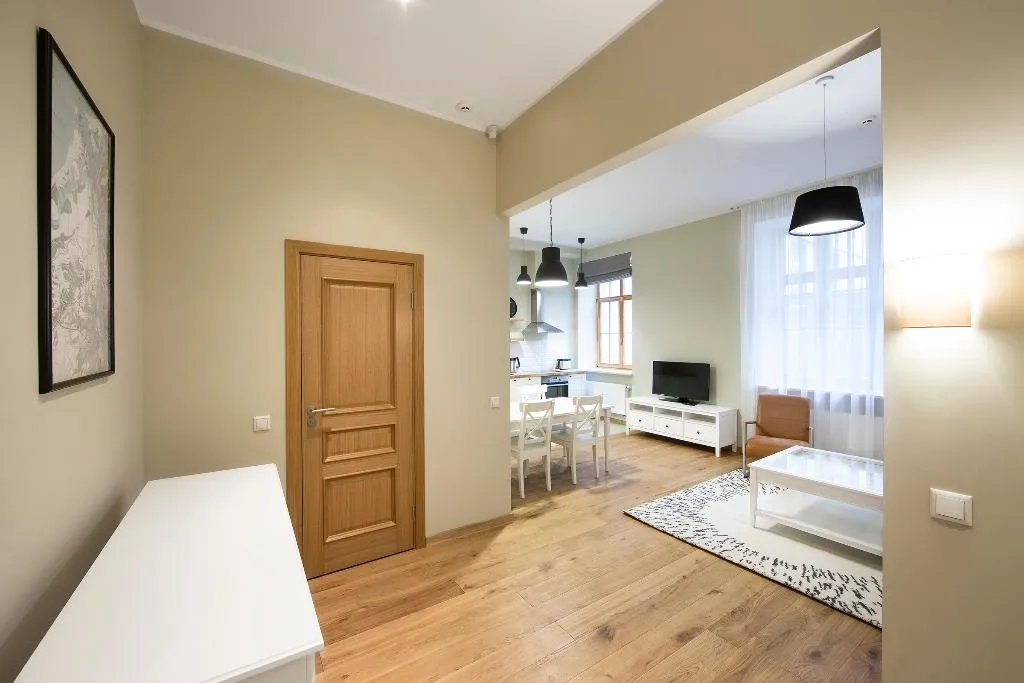 APARTMENT ONE BEDROOM ONE BATHROOM Room, Riga Lux Apartments Skolas Street 20, Riga
