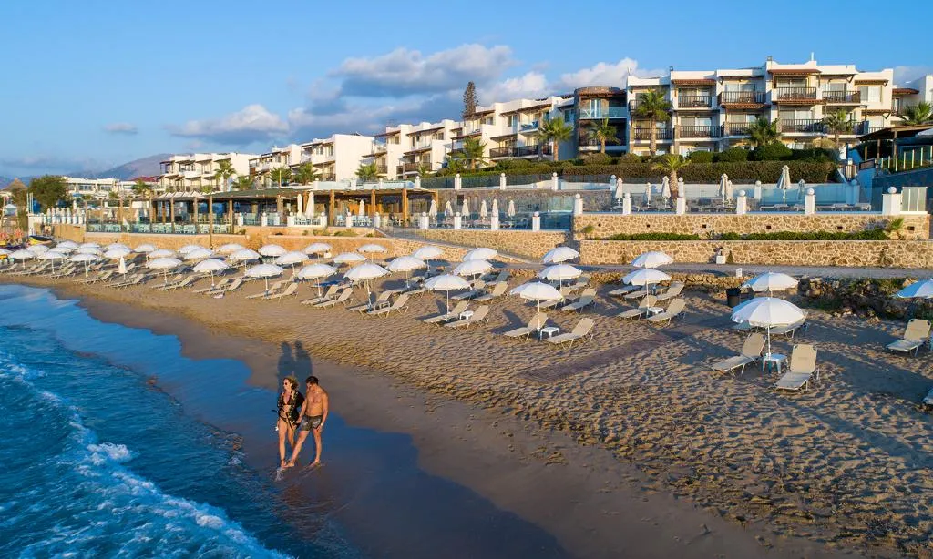 Double or Twin BEACH FRONT Room, Alexander Beach Hotel & Village Resort, Crete